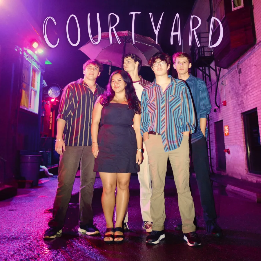 Cover art for the album "Courtyard" by Courtyard
